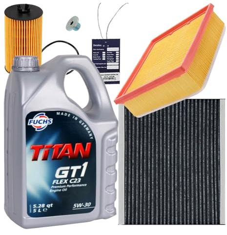 Filterset Inspekt.-KIT+5L Fuchs GT1 5W30 Öl