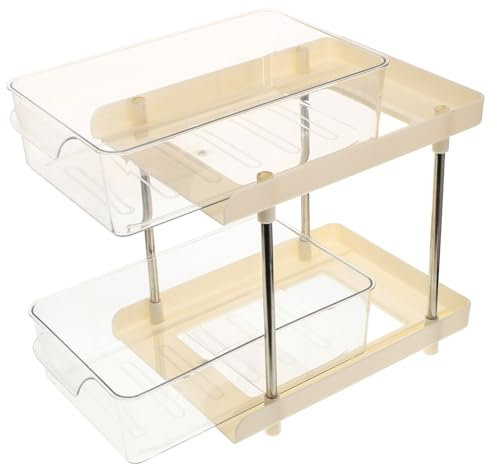 LIFKOME Arbeitsplatten-organizer Unterspülen-organizer Toilettenartikel-organizer Für Badezimmer Mehrzweckregal Desktop-rack Badezimmertheke Küchenregal Schrank Das Haustier