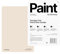 Hemway - Peel & Stick Sample for Our Interior Paint - Warm Shade White | A5 Damage-Free, Accurate Colour Swatch | Test Our Matt Finishes for Interior Decor | Easy to use and eco-friendly