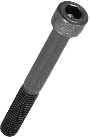Kozelo 5 Stück Zylinderschrauben mit Innensechskant - [M10-1,5 x 80mm] Schrauben Kohlenstoffstahl Schwarzoxid DIN 912 Teilgewinde Innensechskantschraube für Industrielle Mechanischen