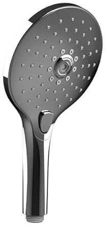 Gessi Origini Antikalk-Handbrause, mit Druckknopfschalter, 3 Strahlarten, 47351, Farbe: Chrom