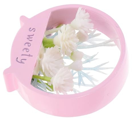IMIKEYA Miniature Flower Pots Doll House Flower Planter Ornaments Tiny House Flowerpot Adornments