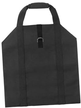 Cesto Portalegna Trasporto Borsa porta legna da ardere Robusto supporto per legna da ardere per caminetti da viaggio con zaino in spalla per picnic regalo di Natale Sacca Camino