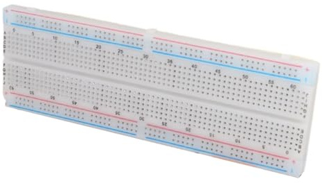 Fluxioxtna MB102 Breadboard Power Module Solderless Prototype Bread Board Kits Electronics For Circuits Projects Prototype Board