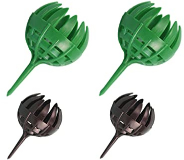 HANABASS 50pezzi Kit Contenitori Fertilizzante Per Bonsai e Piante Scatole Rigide in Plastica Protezione Concime Organico e Naturale Giardino Custodie Piccole e Grandi Per Accessori Verde e