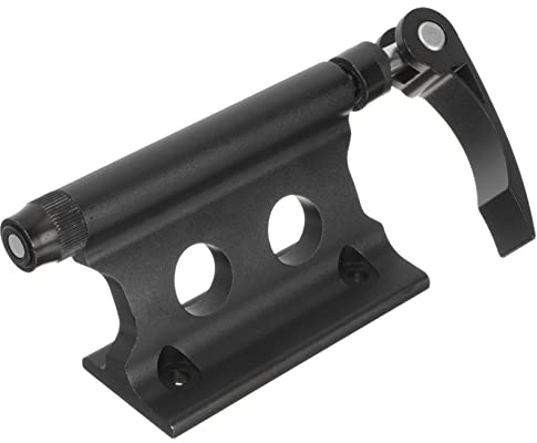 Hemobllo Soporte De Horquilla con Clip De Rápida para Almacenamiento De Bicicletas Soporte para Eje De Bicicleta Metal Negro