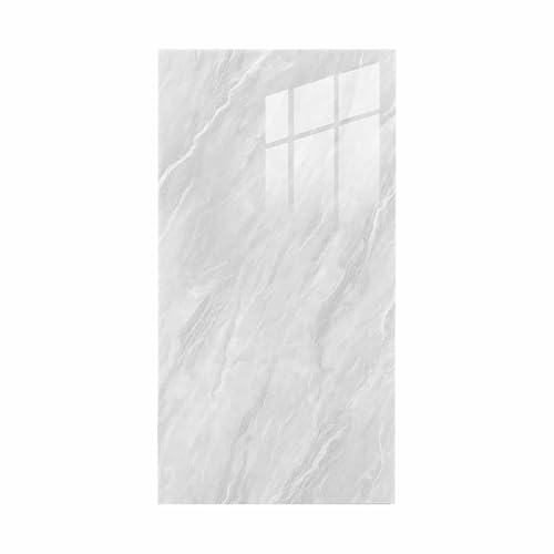 Klebefliesen Küche, 60 X 30 Cm Wandfliesen Selbstklebend, PVC Wandpaneele für Küche Badezimmer Schlafzimmer Wohnzimmer (Wolkengrau, 20 Stück)
