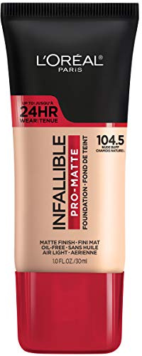 L'Oréal Infallible Pro-Matte Liquid Longwear Foundation (NUDE BUFF)