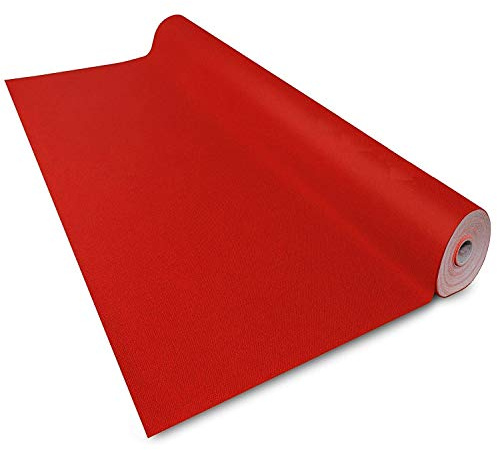 Floordirekt Roter Teppich 200 x 300 cm - VIP Läufer Event Teppich Premierenteppich Empfangsteppich Messeteppich Hochzeitsteppich - Wunschmaß