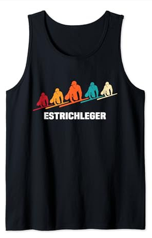 Estrichleger Estrich Legen Rohbau Beruf Estrichleger Tank Top