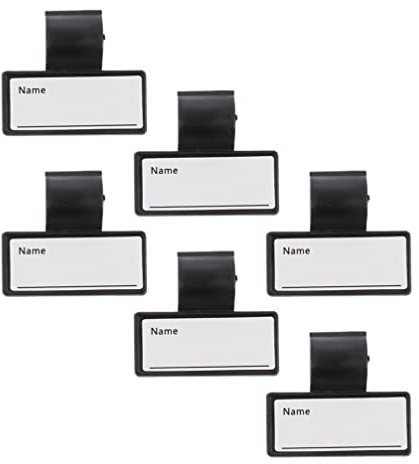6 Stücke Seitige Name ID Identifikation Tag- Clip für Stethoskop- Röhre Ersatzzubehör