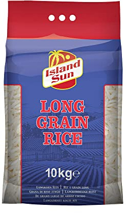 Island Sun Long Grain Rice 10KG