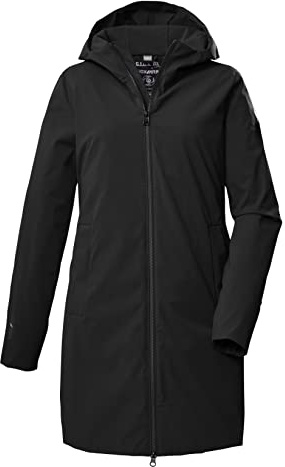 G.I.G.A. DX Femme Parka/parka fonctionnelle décontractée avec capuche GS 154 WMN PRK, black, 38, 39328-000