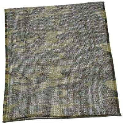 Yardwe Sciarpa Mimetica Rete Multifunzionale per attività Outdoor Protezione Vento e Sole Elasticità Eccellente per e Campeggio Camouflage Giungla