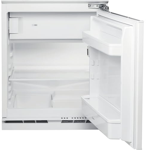 Indesit Low Frost Integrated Undercounter Fridge - Steel - 7 Shopping Bags - E Rated - INBUF011
