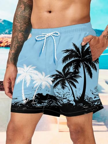 Lay U HOME Männer Sommer Board Shorts 3D Gedruckt Strand Shorts Hosen Badeanzug Frau, Schwimmen, Beach-Volleyball Sport Gym Kurze Hosen