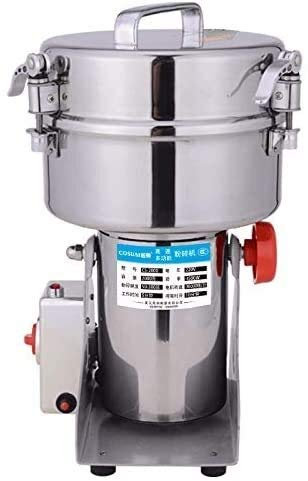 Macinacaffè Elettrico Per Cereali, Mulino Superfine Commerciale, 2000 G, Frantoio Elettrico Per Medicina Cinese, Mulino Oscillante, Chicchi Di Caffè Alle Erbe, Macinacaffè Per Cereali, Macchina Per P