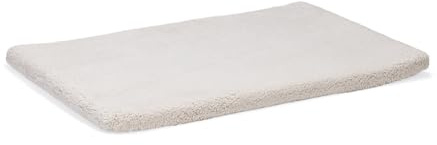 Beeztees Ito, Orthopädisches Käfigkissen, Hundebett, Hellgrau, 109x69x5 cm