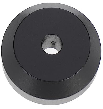 SHINEOFI Adaptador De Discos De Vinilo De Aluminio Adaptador Tocadiscos De Accesorio para Reproducir Vinilos Antiguos Tocadiscos