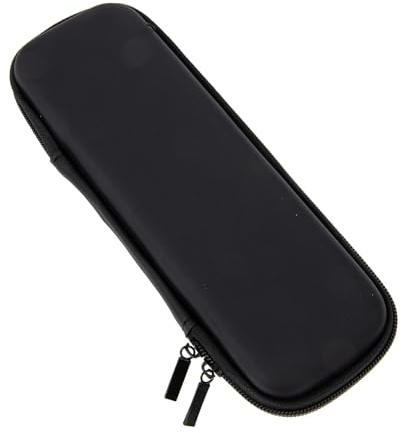 EVA Mundharmonika Etui mit Reißverschluss, Stoßfest, Kompakt, 1 Stück | Aufbewahrungstasche mit Integrierter Netztasche, Polyester, Kompakt, für USB Kabel, Kamerataschen, unter Sitz