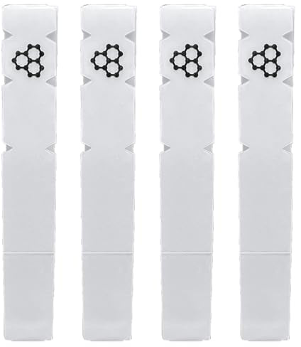 CRBN Pickleball, Edge Guard Tape, Clear 16mm 4 Pack | Protective Pickleball Paddle Edge Tape