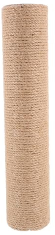 LIFKOME Recambio Rascador Gato Poste de Suelo de Cuerda de Yute Resistente y Fácil de Reemplazar para Accesorios de Rascado en Interiores y Entornos Pequeños