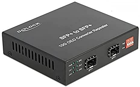 Delock Medienkonverter 10GBase-R SFP+ zu SFP+