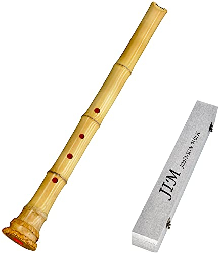 Japanische Zen Shakuhachi Pentatonische Flöte mit Natura-Glockenwurzel. KINKO-ryuu 1,8 Fuß. Gut für Anfänger und erfahrene Flötisten. Spielen Sie Jazz TAKE FIVE und traditionelle Musik.