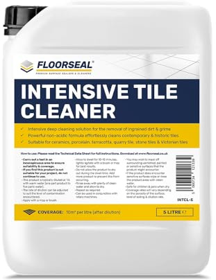 Intensive Tile Cleaner - Maximum Power Intensive Cleaner For Really Grubby Ceramic & Porcelain Tiles (5 Litre)