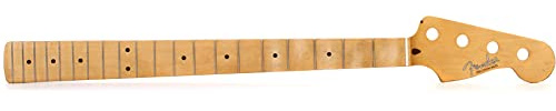 Fender Neck, Road Worn® '50's Precision Bass® Neck, 20 Vintage Frets, Maple, C Shape