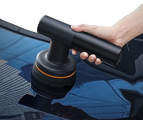 PENNY73 Car Polishing Machine Electric Cordless Buffer Polisher 3800 RPM Adjustable Speed Auto Tools for Vehicle Polishing and Waxing