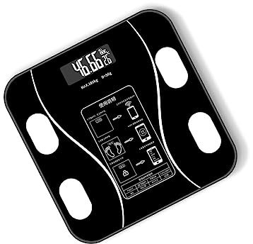 lmoikesz ABS Digital Weight Scale 5.0 Rechargeable Battery Powered Voice Assistant Weighing Scales