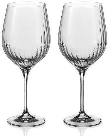 DIAMANTE Mirage Lot de 2 verres à vin rouge en cristal dans une boîte cadeau, 4043.502.ELX.A