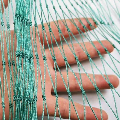PanHuiWen Vogelschutznetz Engmaschig Stabil Laubschutznetz Teichnetz Vogelnetz Balkon Maschenweite 1.5x1.5cm Bäume Beeten und Sträucher vor Vogelfraß,3x10m