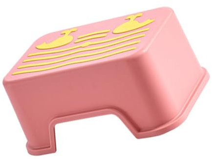 ifundom 1stück Cartoon Rutschfester Fußhocker Für Mädchen Praktischer Toilettenhocker Für Kleinkinder Hände Waschen Und Zähne Putzen Im Badezimmer Platzsparend Und