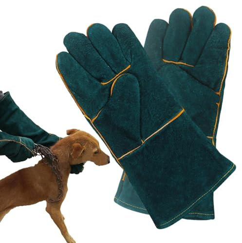 Bissfeste Handschuhe Für Den Umgang Mit Tieren,Trainingshandschuhe Für Hunde Stich- Und Kratzfeste, Wasserabweisende Schutzhandschuhe Für Katzen, Hunde, Vögel, Falken, Vieh, Schlangen