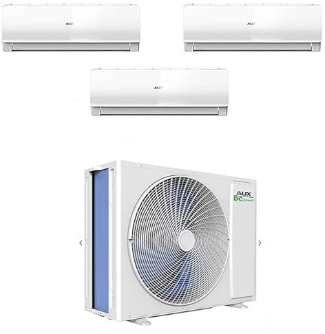 CLIMATIZZATORE TRIAL 12+18+18 AUX DC INVERTER GAS R-32 A++A+ WI-FI READY LINEA 2024 UNITA’ ESETRNA PENTA SPLIT AM5-H42/4DR3