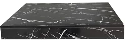 Tapa Encimera Gas, las Cubiertas Superiores de Estufas de Madera y Protector Inducción Cocina for Encimeras Y Fregaderos(Black)