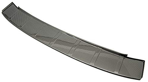 Aroba AR9589 Ladekantenschutz kompatibel mit Ford Kuga ab BJ. 3.2013-4.2020 Stoßstangenschutz passgenau mit Abkantung ABS Carbon Optik