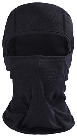 AYPOW Balaclava Gesichtsmaske - Weiche Atmungsaktive Mehrzweck Winddicht Motorrad Radfahren Taktische Kapuze Elastische Ski Maske Hut Headwear Helm Liner - Universalgröße