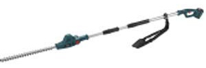 Potatore + tagliasiepi (2in1) a batteria litio 20V (batteria NON inclusa). Asta telescopica regolabile 182-265 cm. Lungh. taglio tagliasiepi 43cm. Testa tagliasiepi orientabile ±90°