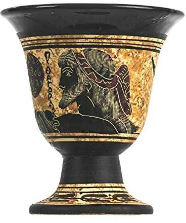 Taza De La Justicia De Pitágoras Taza De La Feria De Pitágoras De Cerámica Pintada A Mano Utilizable