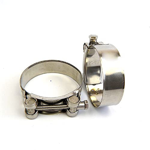 0.67-10 inch 304 stainless steel T bolt hose clamp heavy duty pipe clamp EU water pipe clamp pipe fixing tool (188-200mm)