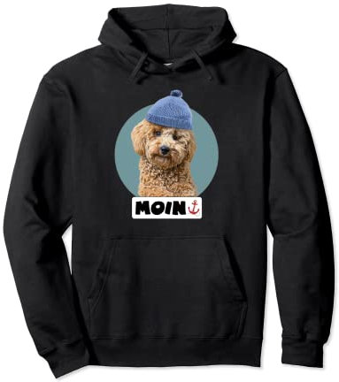 Moin Spruch Motiv Pudel-mütze Design Norden Norddeutsch-land Pullover Hoodie