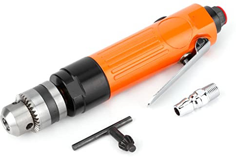 Electric Power Drill 3/8in High Speed Straight Pneumatic Imp t Drill Machine Imp t Corded Drill with 1.5-10mm/0.06-0.4in Chuck +Auto