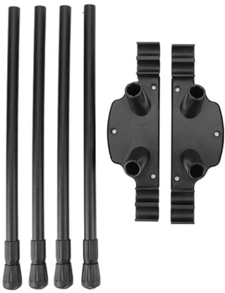 Huvqianu Table Legs - Heavy Duty Adjustable Folding Dining Support for Bench, Removable Lifting Portable Camping Furniture, Lightweight and Foldable