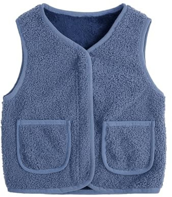 Kinder Ärmellose Warmen Fleeceweste Warme Und Winter Winter Fleece Weste Winterjacke Reitweste Herren Western Teddyjacke Mädchen Steppweste Kinder Jungen