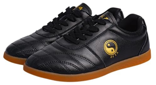 Kraftpaid Sneakers per Arti Marziali,Taekwondo Kung Fu Scarpe,Karate Scarpe da Allenamento,Antiscivolo,Resistente all'Usura,Stringate,Morbido,per Kung Fu Taichi Taekwondo Wingchun