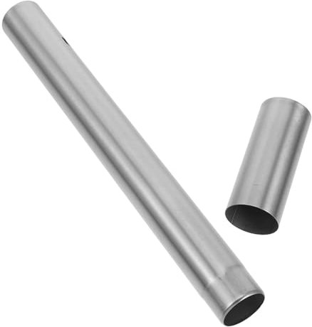 Happyyami Edelstahl Spießhalter Für Grillutensilien Aufbewahrungsrohr Aus Metall Organizer Für Outdoor-grillausflüge Lagerbehälter Für Spieße Und Kleine Gegenstände Leicht Und Tragbar