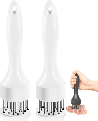 Batticarne in acciaio inox, utensili da cucina per marinatura barbecue e cucina, batticarne con ago in acciaio inox ultra affilato